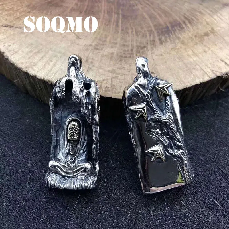SOQMO 2019 модная винтажная подвеска 100% Серебро 925 пробы ювелирные изделия для мужчин