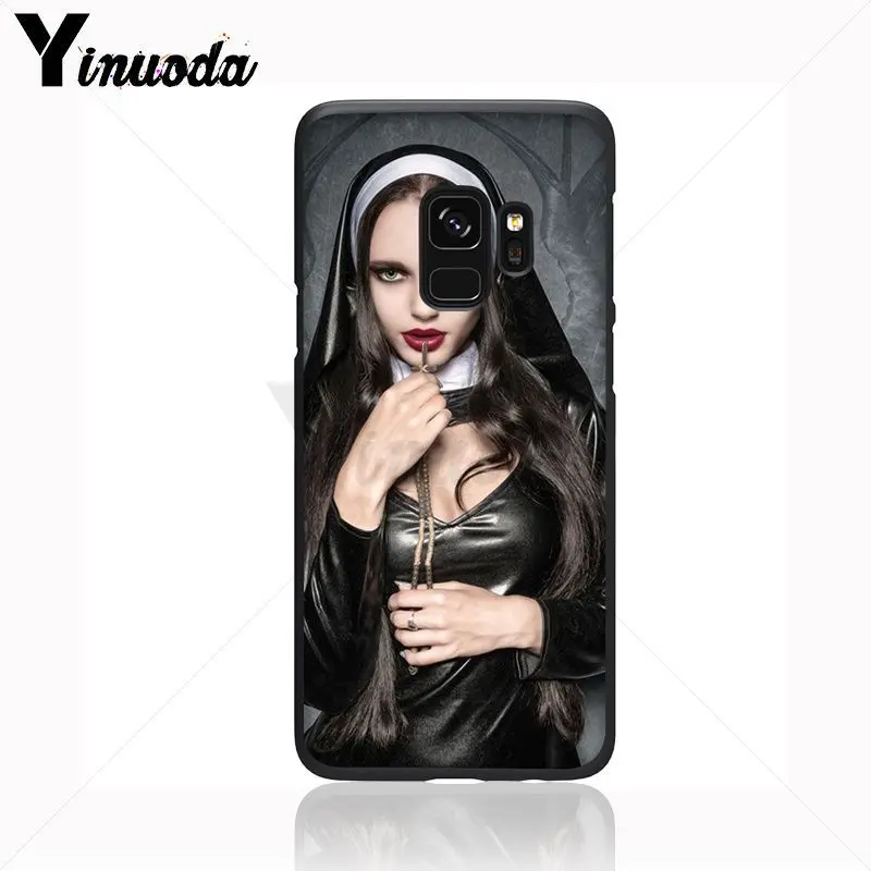 Yinuoda Sister style nun Custom Photo мягкий чехол для телефона Samsung Galaxy s9 s8 plus note 8 note9 s7 note5