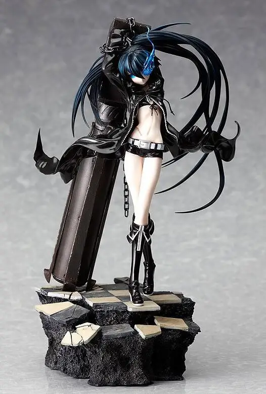Black Rock Shooter 1/8 масштаб экшн-модель 26 см аниме Рисунок с коробкой коллекция фигурок игрушка подарок ПВХ