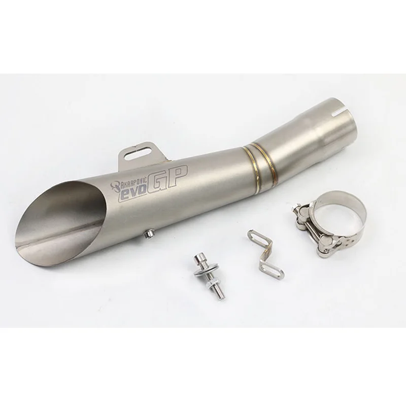 Akrapovic hp выхлопная труба скутер GP глушитель DB Killer универсальная выхлопная система мотоцикла GY6 для R3 R6 MT03 Ninja 250 - Цвет: GP-1