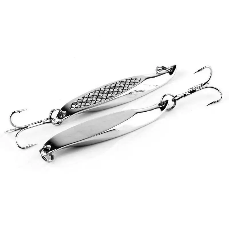 Лот 5 рыболовные ложки Тонущая металлическая приманка троллинг и литье Лазерная