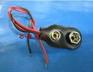 200 шт 9В батарея оснастки Разъем Клип свинцовый держатель Проводов|holder wires|holder