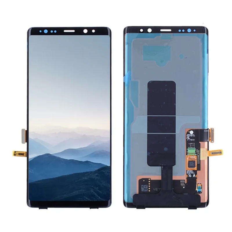 Pantalla LCD AMOLED para Samsung Galaxy Note 8, montaje de digitalizador con pantalla t&aacute;ctil, herramienta gratuita para Galaxy Note 8, N9500, N9500F, 6,3"-3