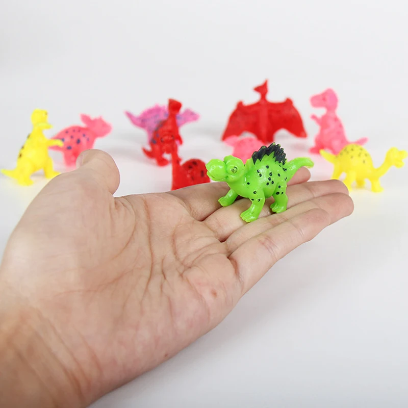 10 шт./компл. Лидер продаж милые развивающие фигурки Животные динозавров забавные