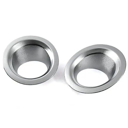 2 шт. Новый АБС хромовый противотуманный светильник набор для отделки задняя