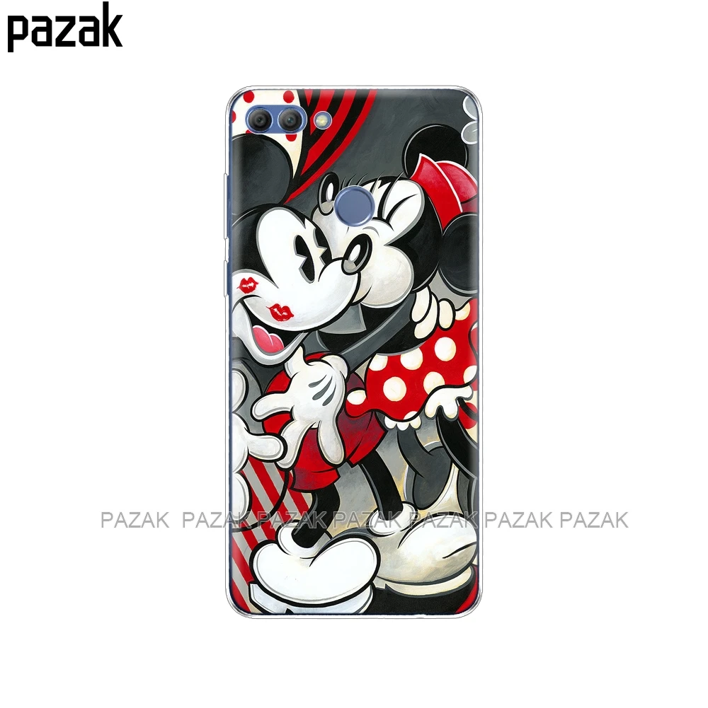 34295 Силиконовый чехол для телефона для huawei Y9 чехол s Мягкий ТПУ чехол для телефона Полный 360 защитный цветной дизайн - Цвет: 34295
