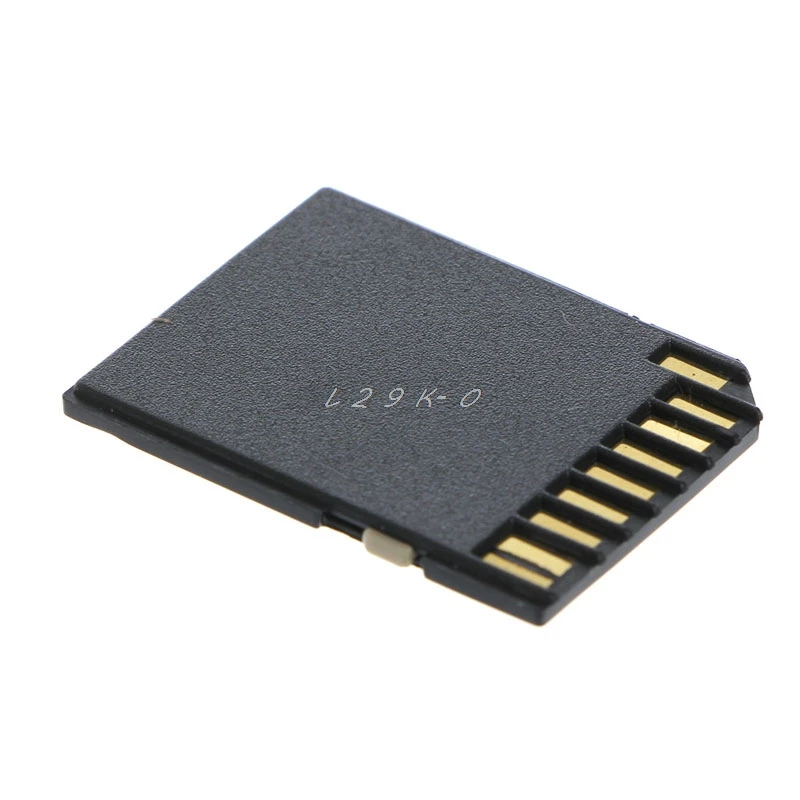 10 шт. Micro SD TransFlash TF на SDHC адаптер для карт памяти конвертер Черный | Компьютеры и