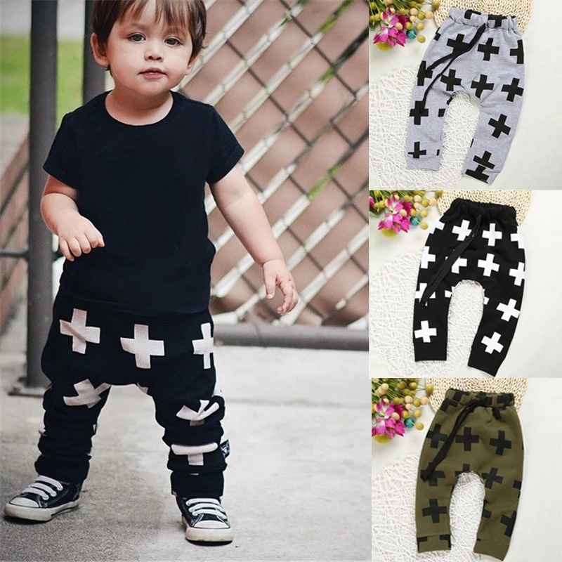 Детские летние брюки со звездочками модные весенние спортивные хлопковые для