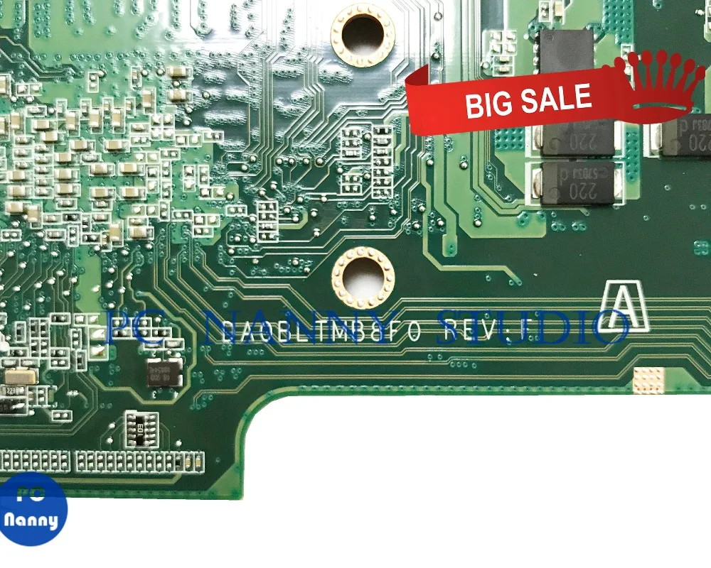 ПК Няня для ноутбука Toshiba стандартная материнская плата DA0BLTMB8F0