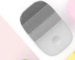 Серый Xiaomi inFace маленький Очищающий Инструмент глубокое очищение звуковой прибор для ухода за лицом очищающий уход за кожей лица массажер подарок - Цвет: Серый