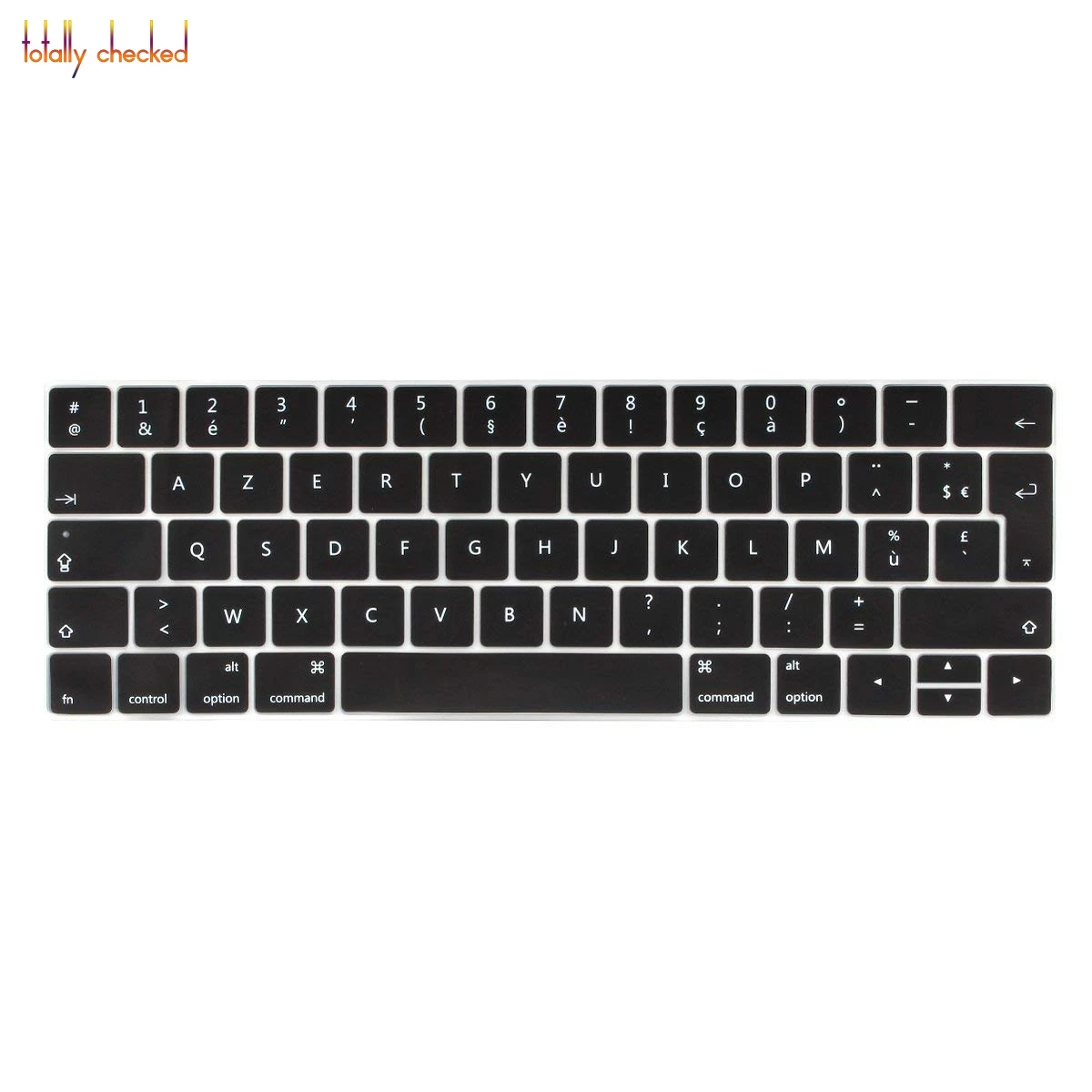 

French clavier azerty Laptop Keyboard Cover for Macbook Pro Retina 13" 15" A1706 A1707 A1708 Cap Keycaps Late 2016 2017 2018