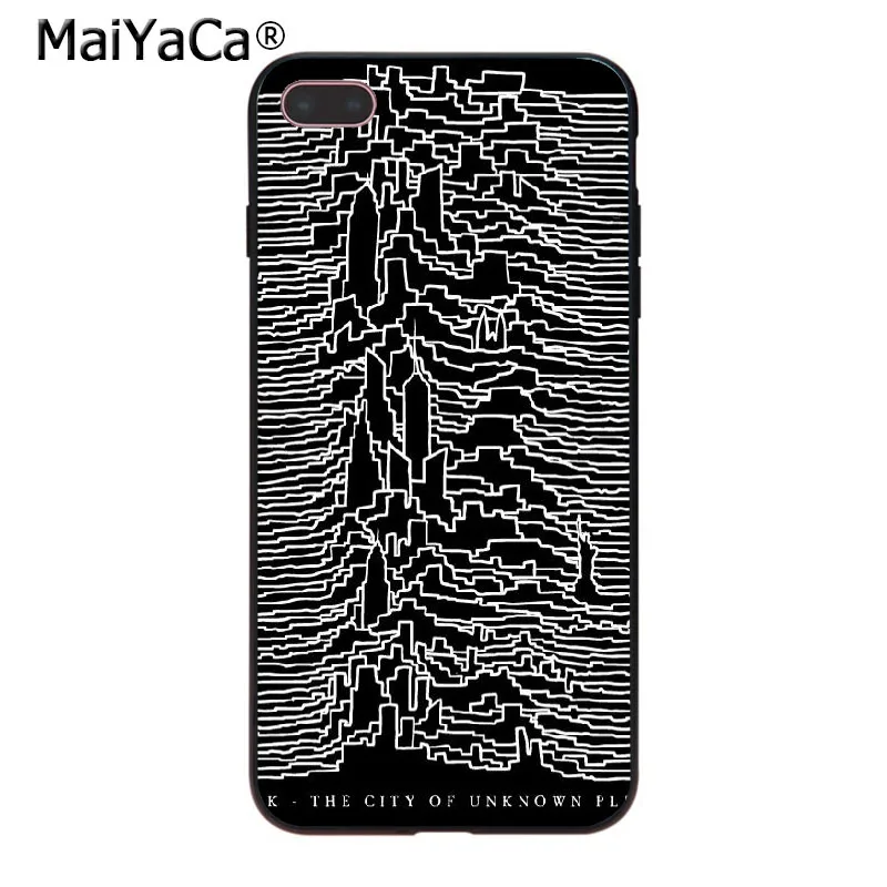 Мягкий чехол MaiYaCa joy division unknown pleasures для iPhone 8 7 6 6S Plus X 10 5 5S SE 5C | Мобильные телефоны и