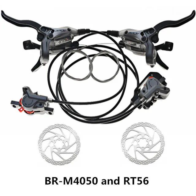 SHIMANO ALIVIO BR-M4050 9 S/27 S 85 см-145 см масляный тормоз Горный велосипед палец циферблат дисковый тормоз последний и RT56 диск