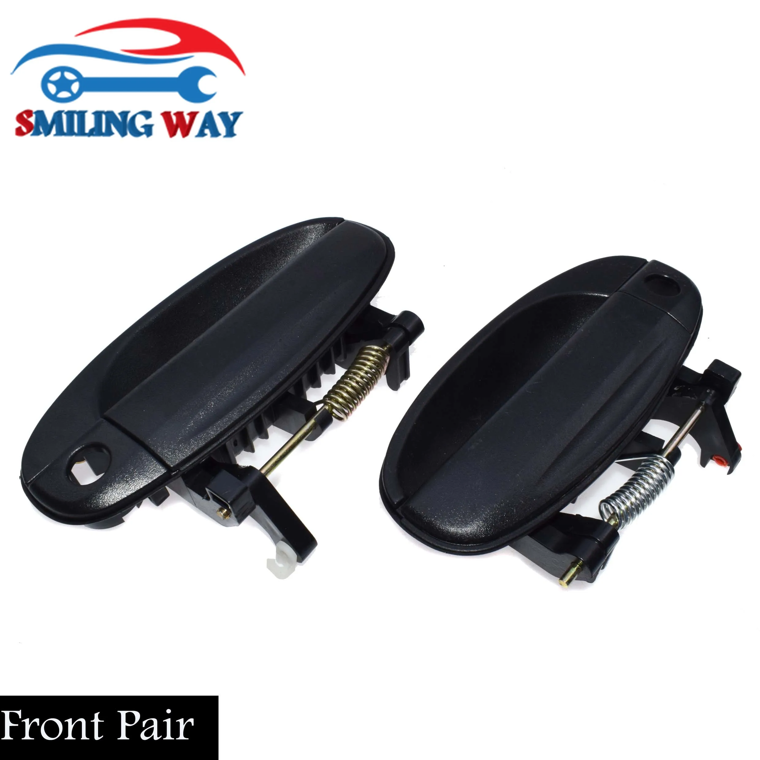 Smiling Way # внешний дверной ручки пара для Chevrolet Chevy Aveo 2004 & Aveo5 2009 2010 2011 1.6L передний