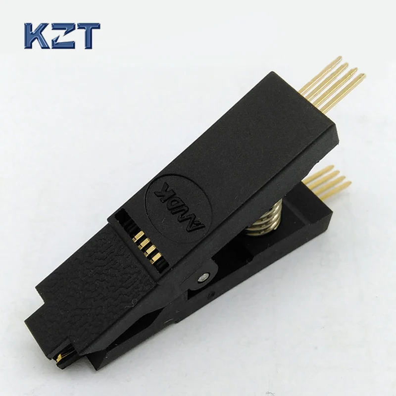 

BIOS SOP8 SOIC8 Original directly Test Clip Pin Pitch 1.27mm Universal 8pin Non-Dismantling Chip Programming Clip