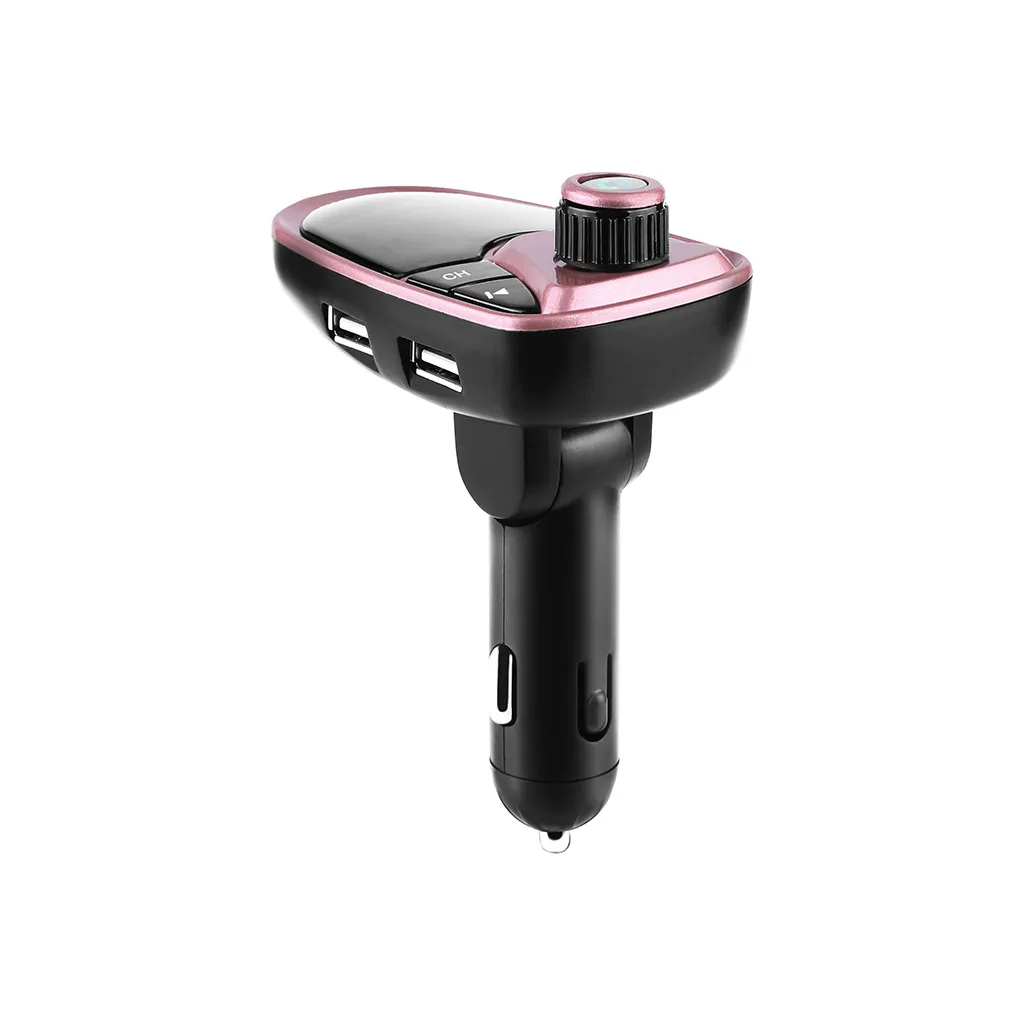 Беспроводные устройства Bluetooth fm-передатчик MP3-плееры модулятор громкой связи Bluetooth гарнитура для авто Dual USB A27 дропшиппинг
