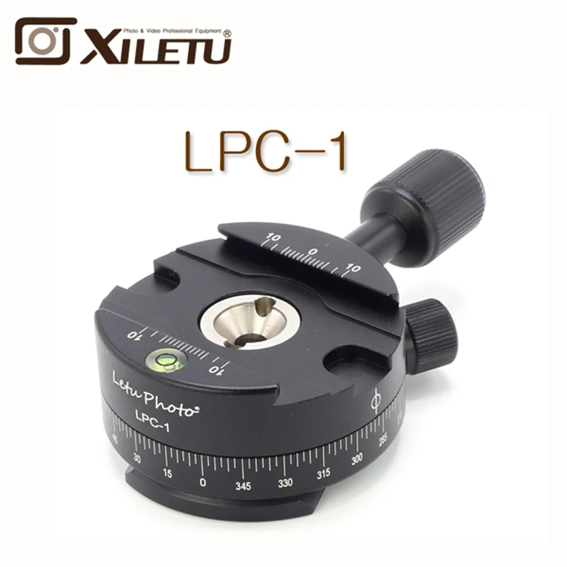 Бесплатная доставка Xiletu LPC-1 панорамный адаптер 360 градусов зажим штатив монопод