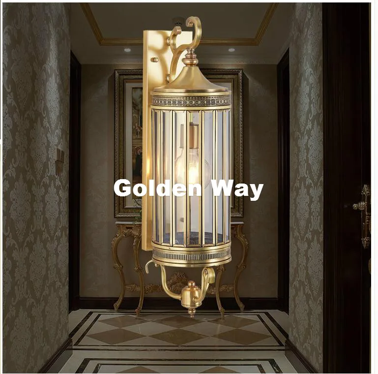 Латунная ретро лампа в скандинавском стиле 110 220 В|wall light|brass wall lightsbrass |