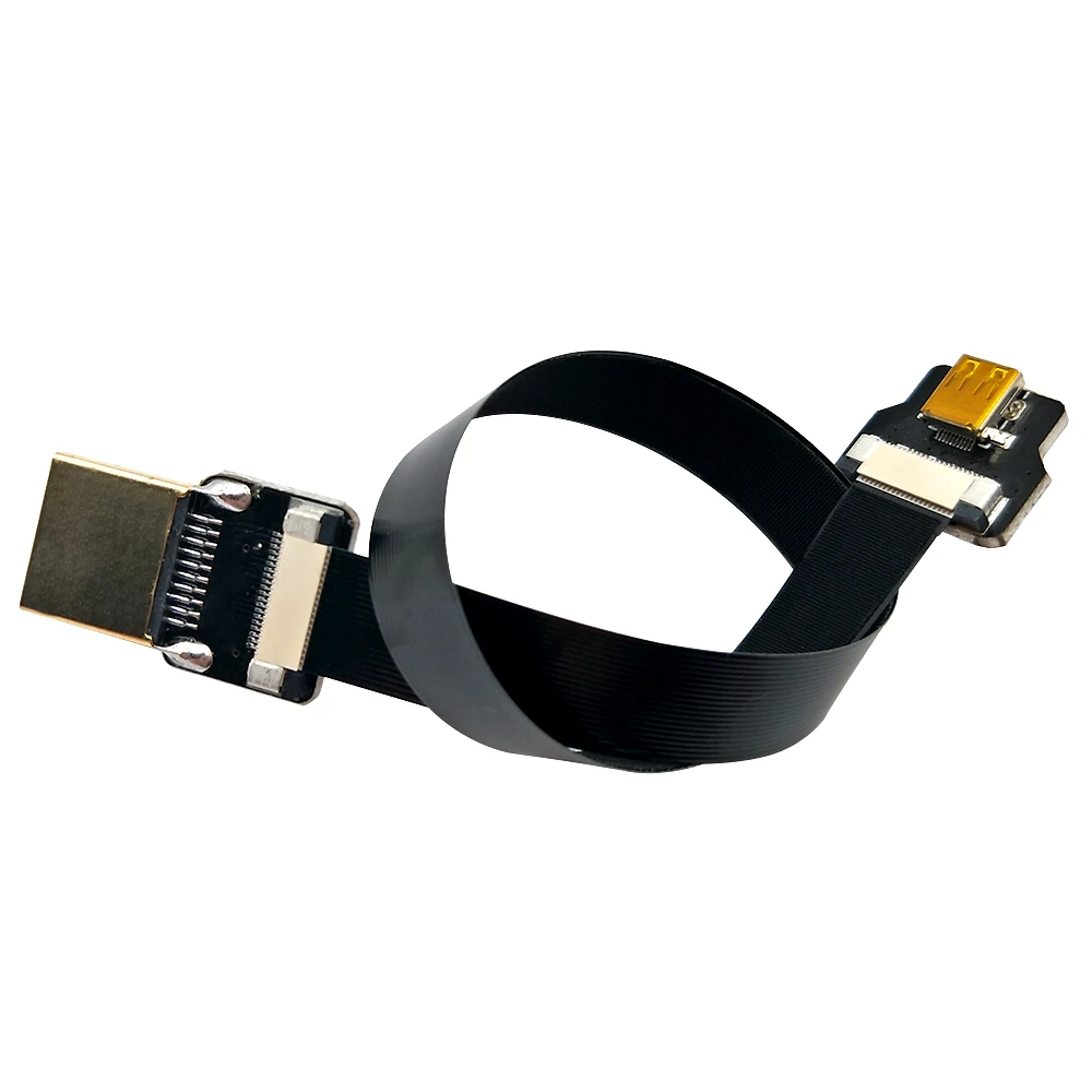 Danspeed 20 см для мужчин и женщин M/F FPV HDMI Тип в V1.4 микро плоский кабель аэрофотосъемки