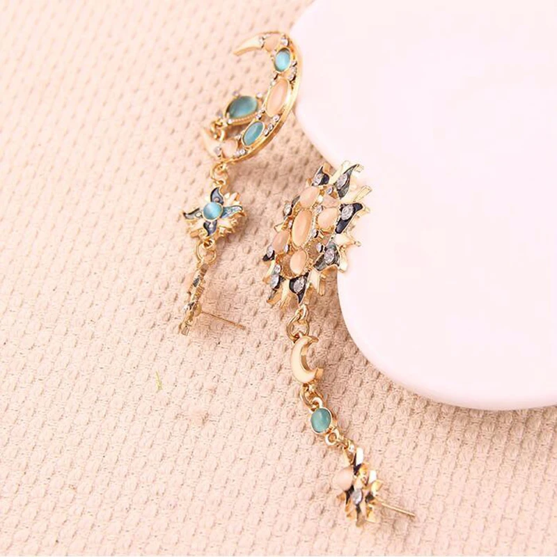 Европейский Стиль Bardian Солнца и Луны Форма высокого качества падение висячие