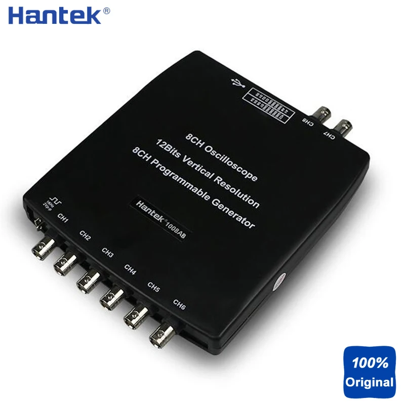 8 КАНАЛЬНЫЙ USB Авто Scope/DAQ/8CH Генератор Каналов Автомобильный Диагностический