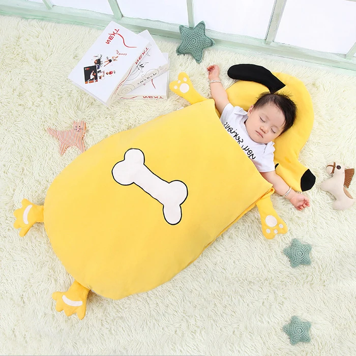 Детское одеяло спальный мешок Хлопковое пеленка для малышей мультяшный конверт