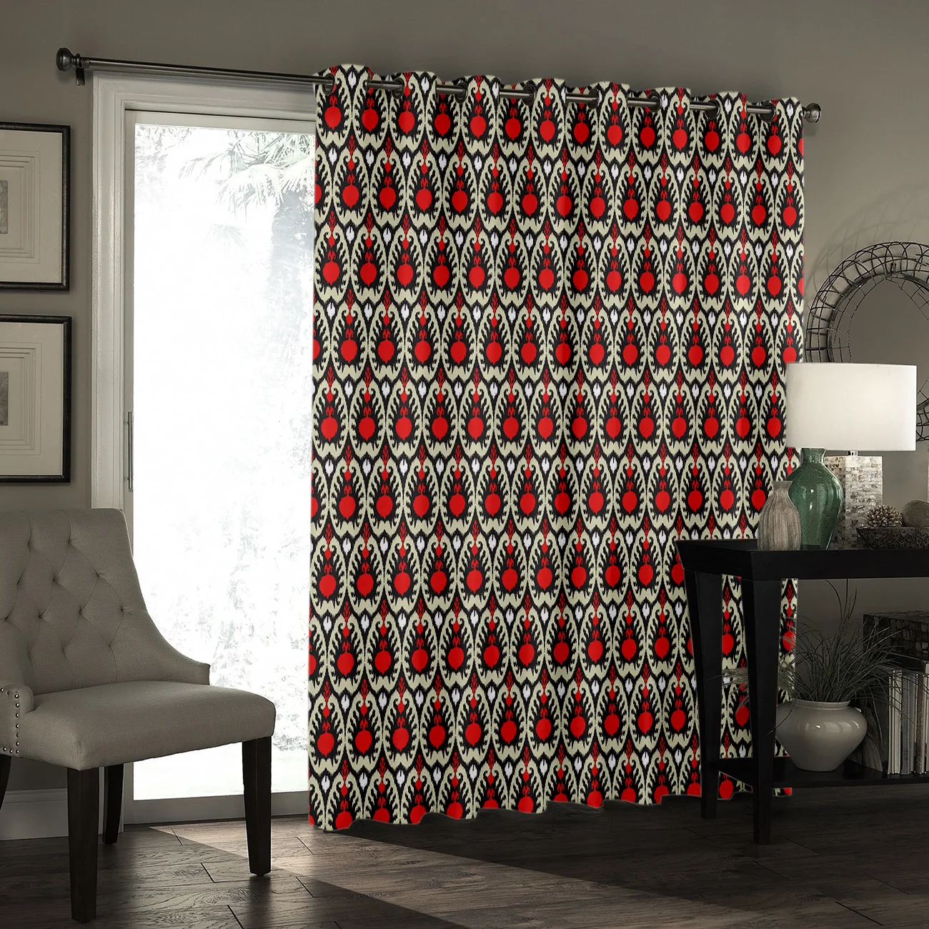 Индийский этнический цветочный занавес для окна s темный кухонный окон идеи