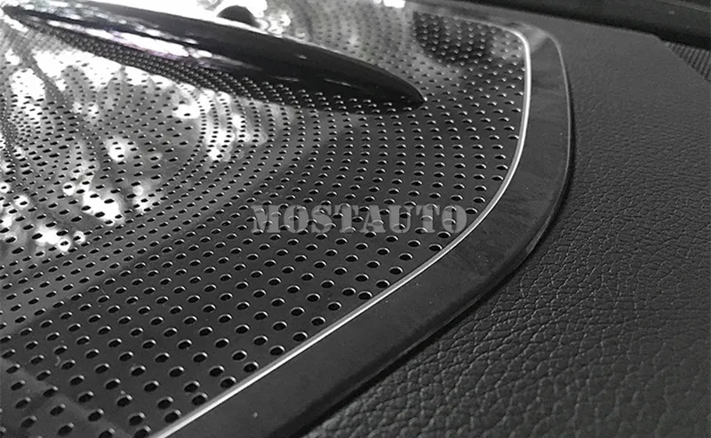 Для Benz GLS Class X166 интерьерная консоль динамик обшивка 2016-2018 1 шт. автомобильные