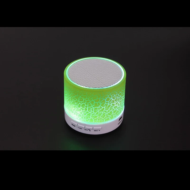 Портативный Bluetooth мини беспроводной динамик LED USB TF карта бас стерео колонки с