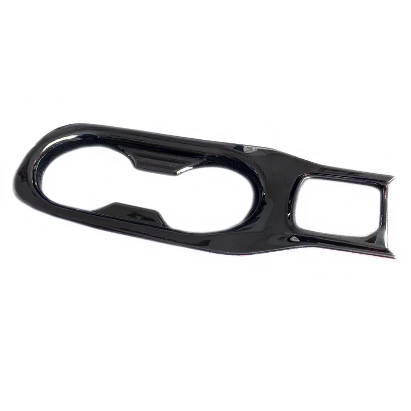 1PCS Для Toyota Corolla Sport Hatchback глянцевая черная Внутренняя дверь с блестками стеклоподъемная ручка Чаша вентиляционное отверстие крышка чашки RHD - Название цвета: 1PCS