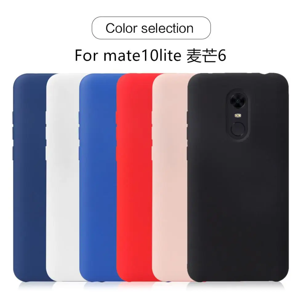 Для Huawei Mate 10 Lite чехол тонкий твердый ТПУ мягкий защитный для мобильного телефона |