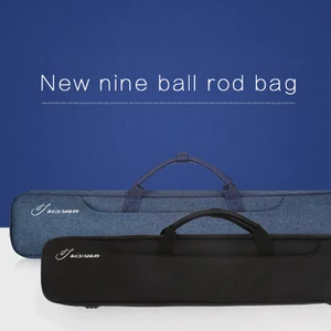 Холщовый чехол Cuppa для бильярдного кия, 3 пучка, 4 вала, Черный Синий чехол для бильярдного кия, аксессуары для бильярда, Китай