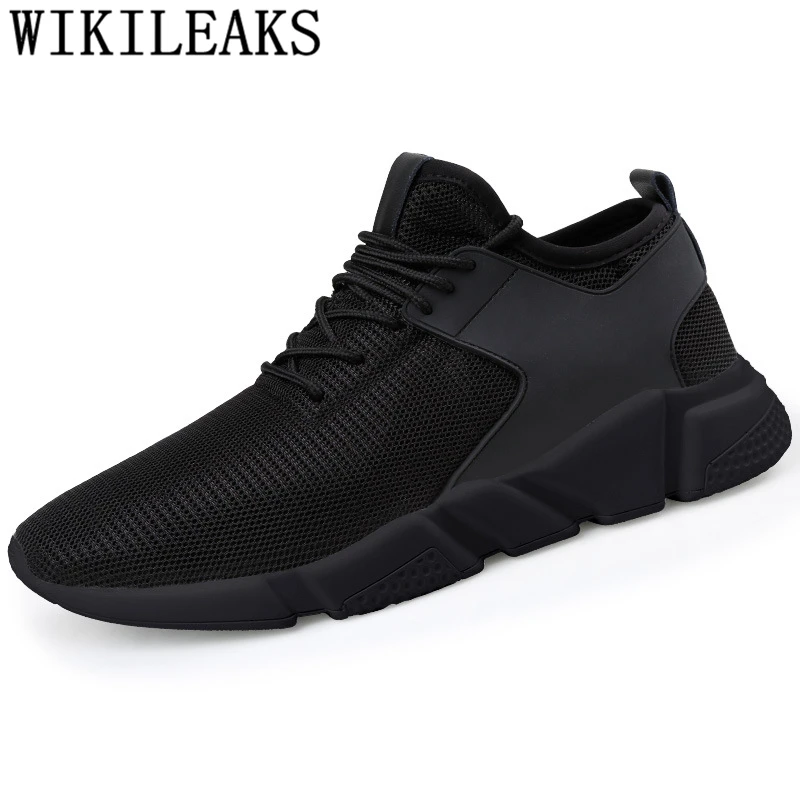 Breathable Shoes Fashion Sneakers Brand Men Mesh Summer Heren Comfort Unisex Casual Bona | Обувь