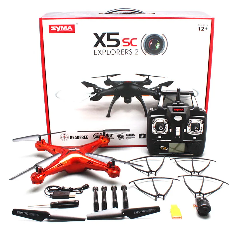 Дрон x5c 1 2 4G 4CH Бесплатная дрол модель 2MP ручной бросок Hover RC самолет свет воздушный