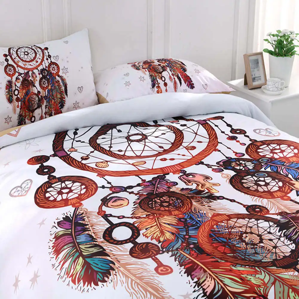 

Thumbedding Animal Skull Floral Bedding Sets King Size Twin Full Queen King Comfortable Duvet Cover Set Single Double Bed Set