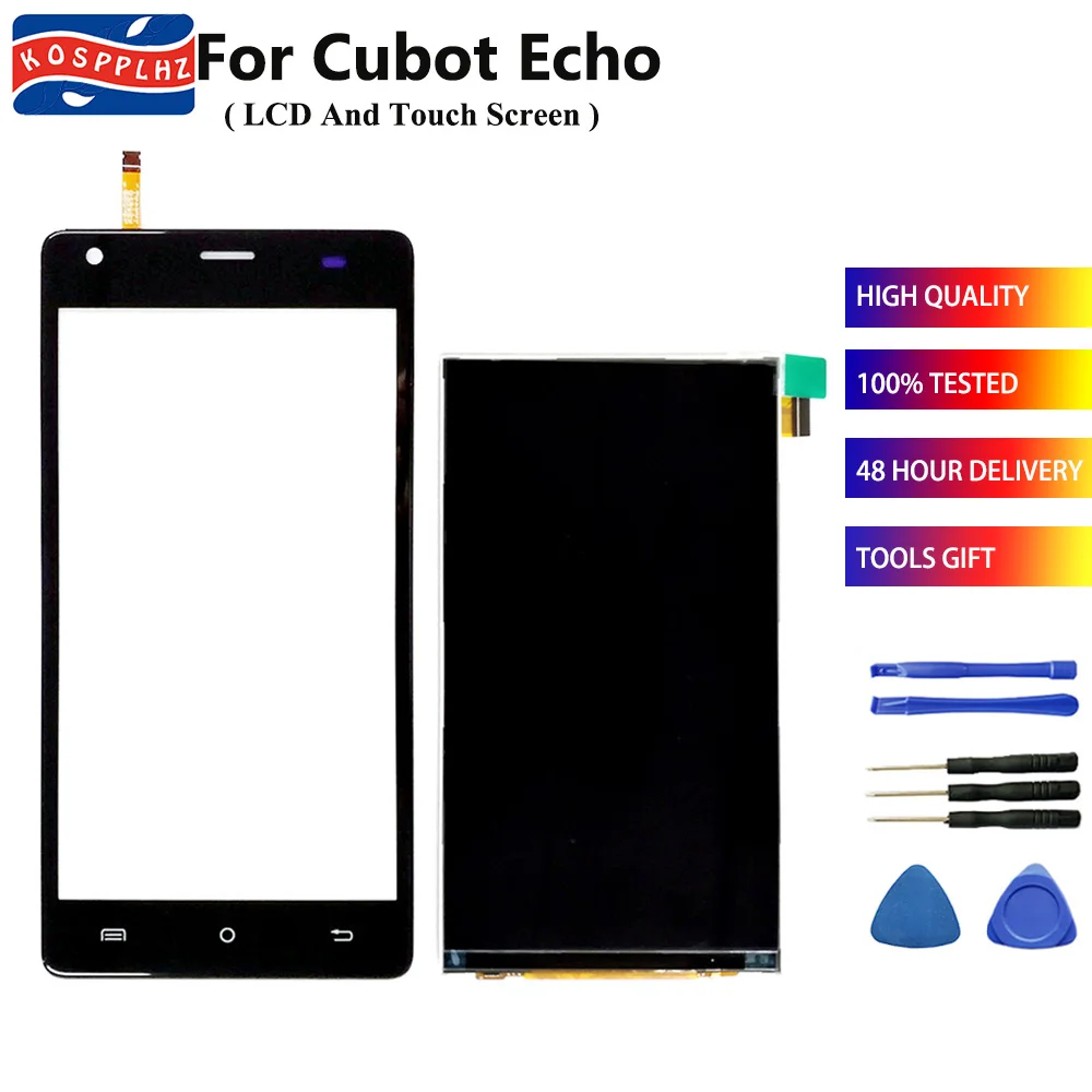 Сменный сенсорный ЖК дисплей и дигитайзер сенсорного экрана для Cubot ECHO 5 0 дюйма