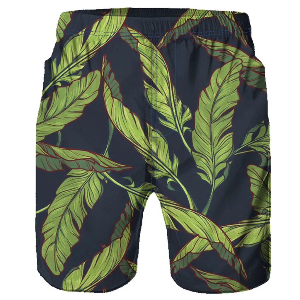 2019 быстросохнущие мужские плавательные шорты с перьями Шорты для плавания