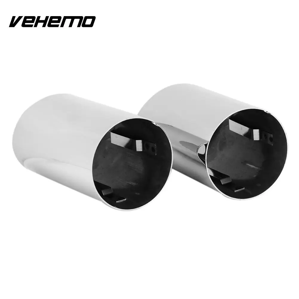 Vehemo Chrome Выход воздуха трубы сзади глушитель Запчасти выхлопных газов