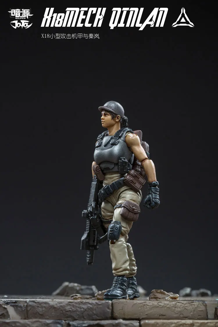 1/25 JOYTOY фигурка солдата меха X18 мех QINLAN Коллекция Модель