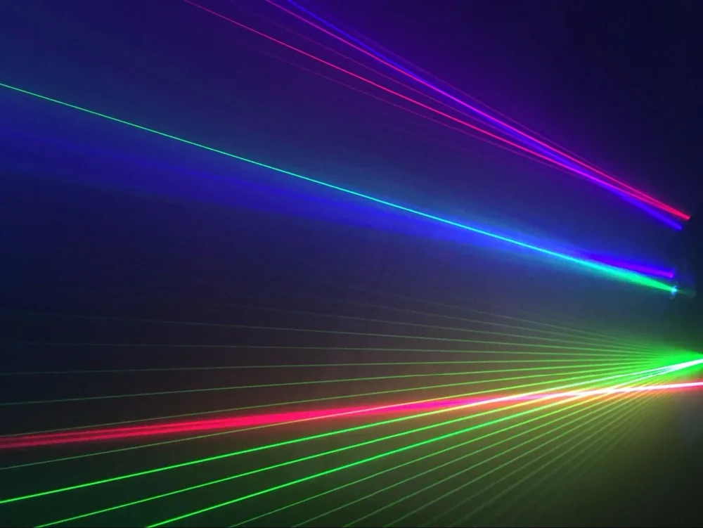 RGB шестиглазый лазерный светильник/светильник для дискотеки R100MW, G200MW, B200MW сканирующий лазерный светильник профессиональное оборудование для сцены dj