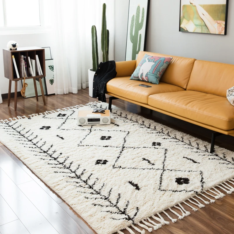 Ковер collailly Kilim ручной работы ковер с геометрическим рисунком в индийскую клетку