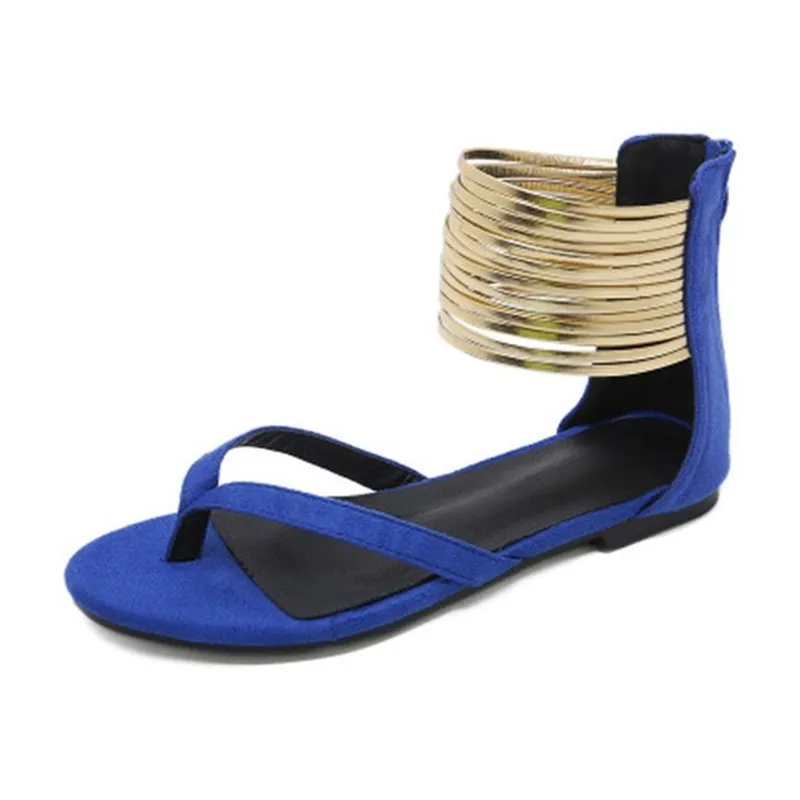 Сандалии-гладиаторы женская летняя обувь женские повседневные Вьетнамки