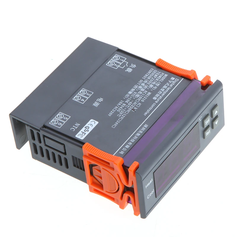 Цифровой Температура контроллер мини термостат регулятор температуры с