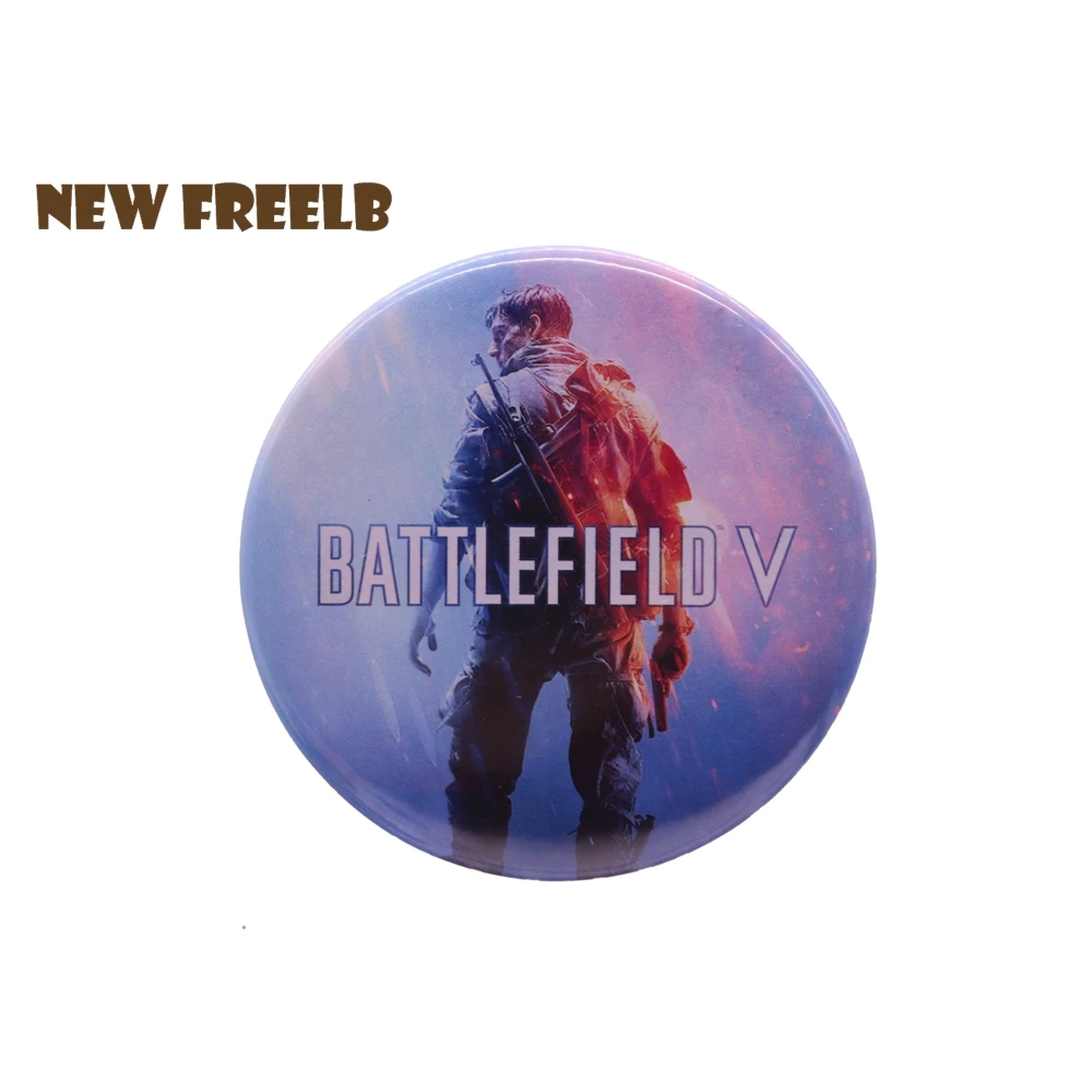 Новая и популярная игра Battlefield V 5 Броши BF5 значок для друзей отличный подарок детям студентам школьная сумка рюкзак 58 мм 5 стилей