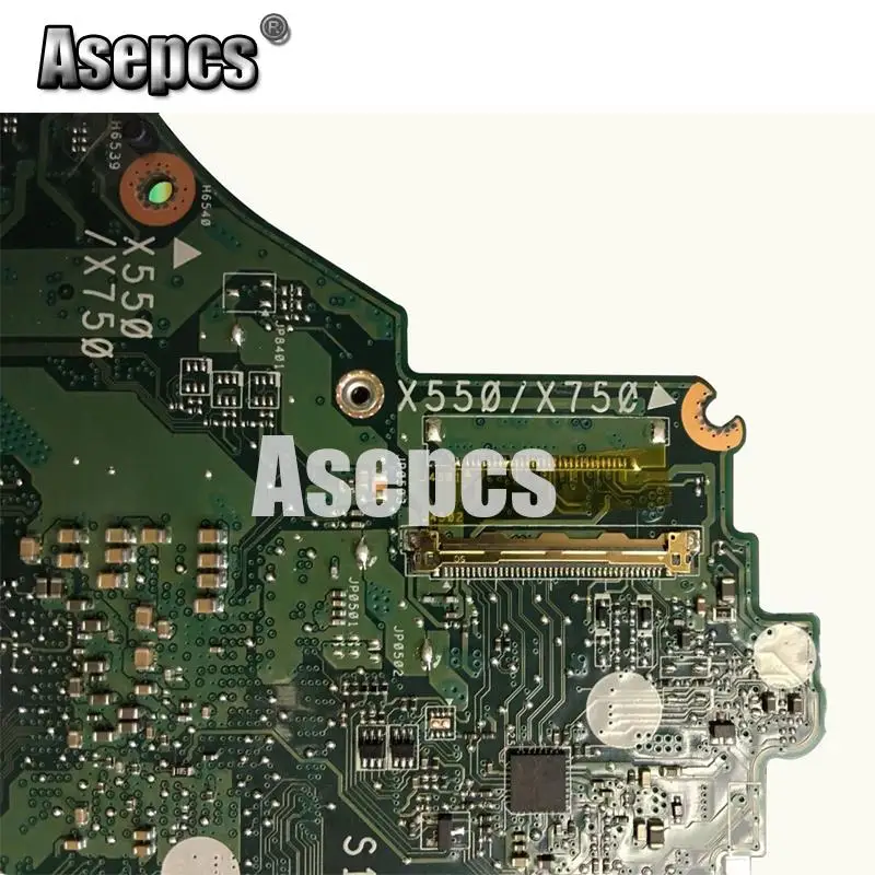 Asepcs X550ZA материнская плата для ноутбука For Asus X550ZE X550Z X550 K550Z X555Z VM590Z тест