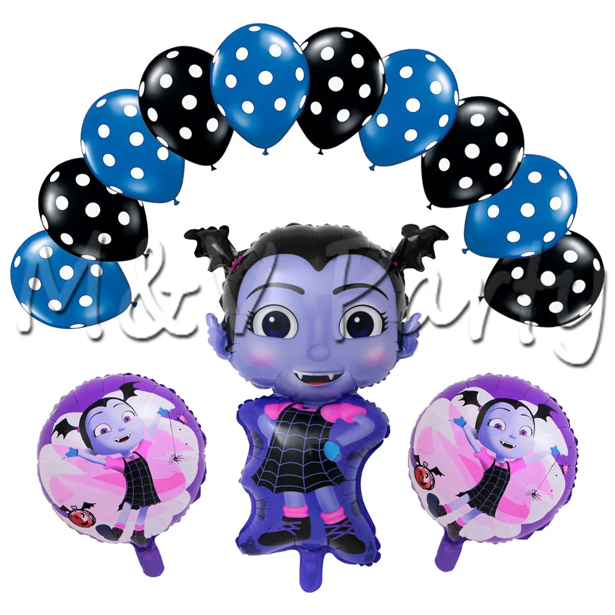 18 дюймовая тема Vampirina воздушный шар маленькая девочка мультфильм день рождения