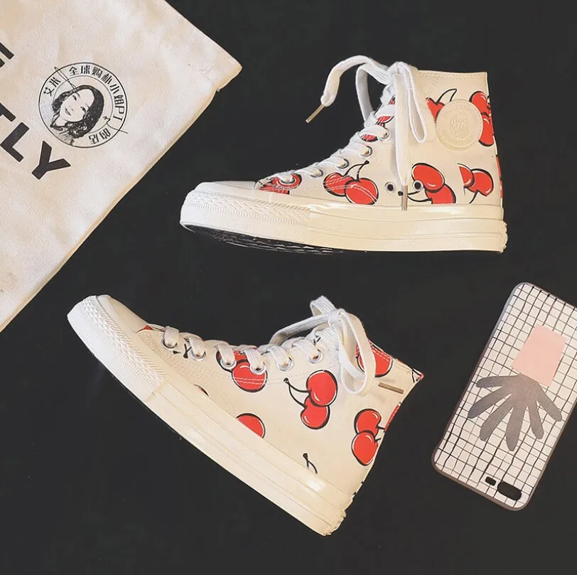 Женская обувь удобные парусиновые кроссовки для девочек Вулканизированная