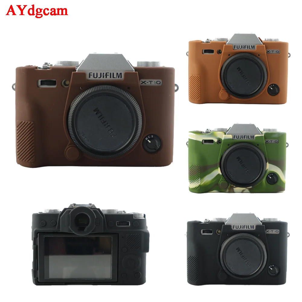 Красивая видеокамера для FUJI Fujifilm XT10 XT-10 XT20 XT-20 силиконовый чехол резиновый чехол для камеры защитный чехол