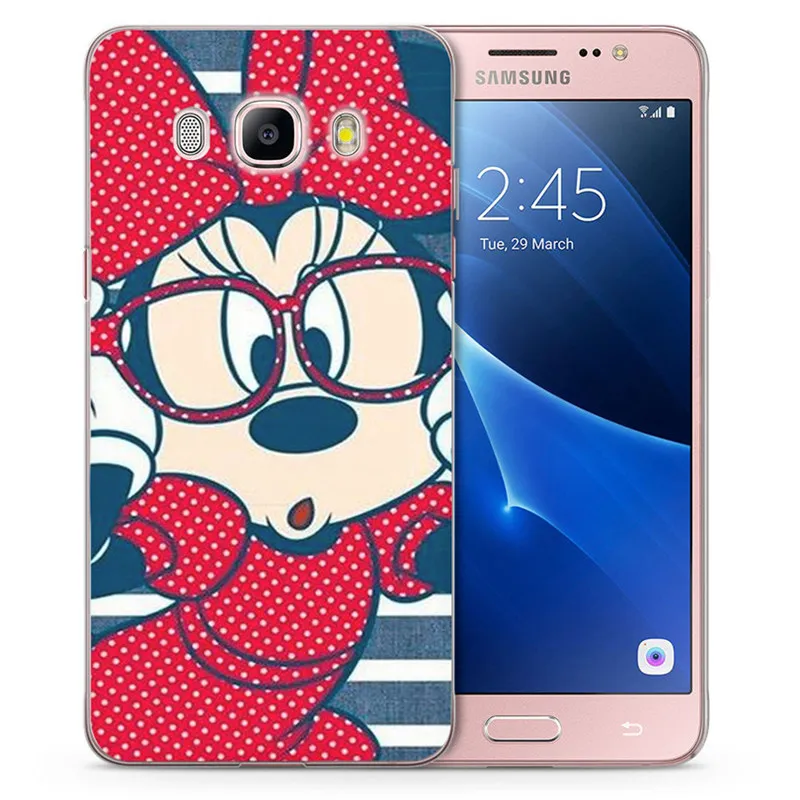 Чехол для телефона Samsung Galaxy A3 A5 2016 2017 Мягкий Силиконовый ТПУ рисунок Микки и Минни