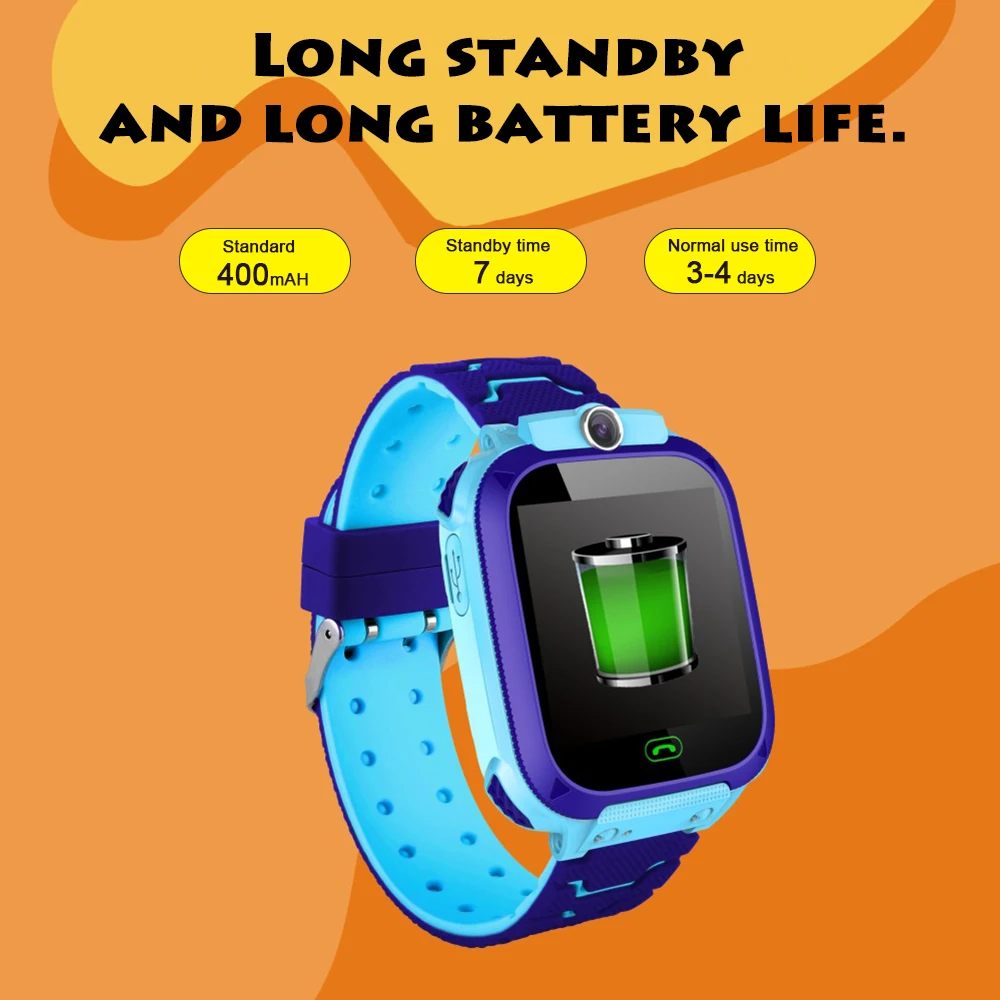 S9 Детские Смарт-часы с LBS позиционированием студенческие водонепроницаемые